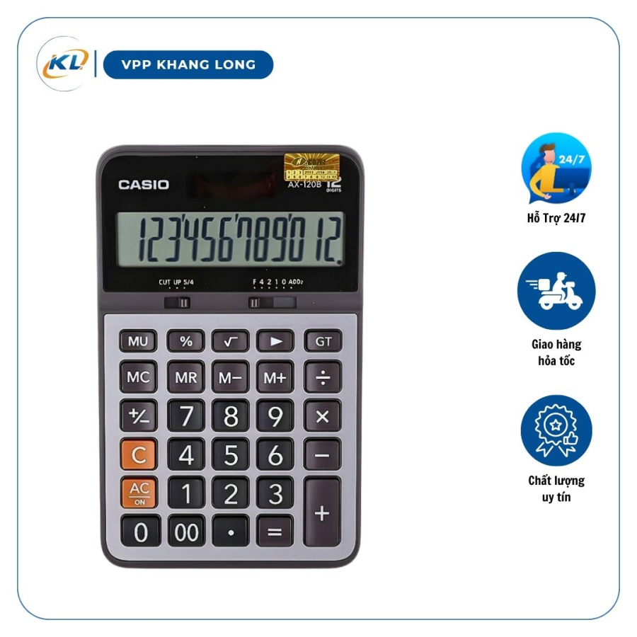 Máy tính Casio AX-120B